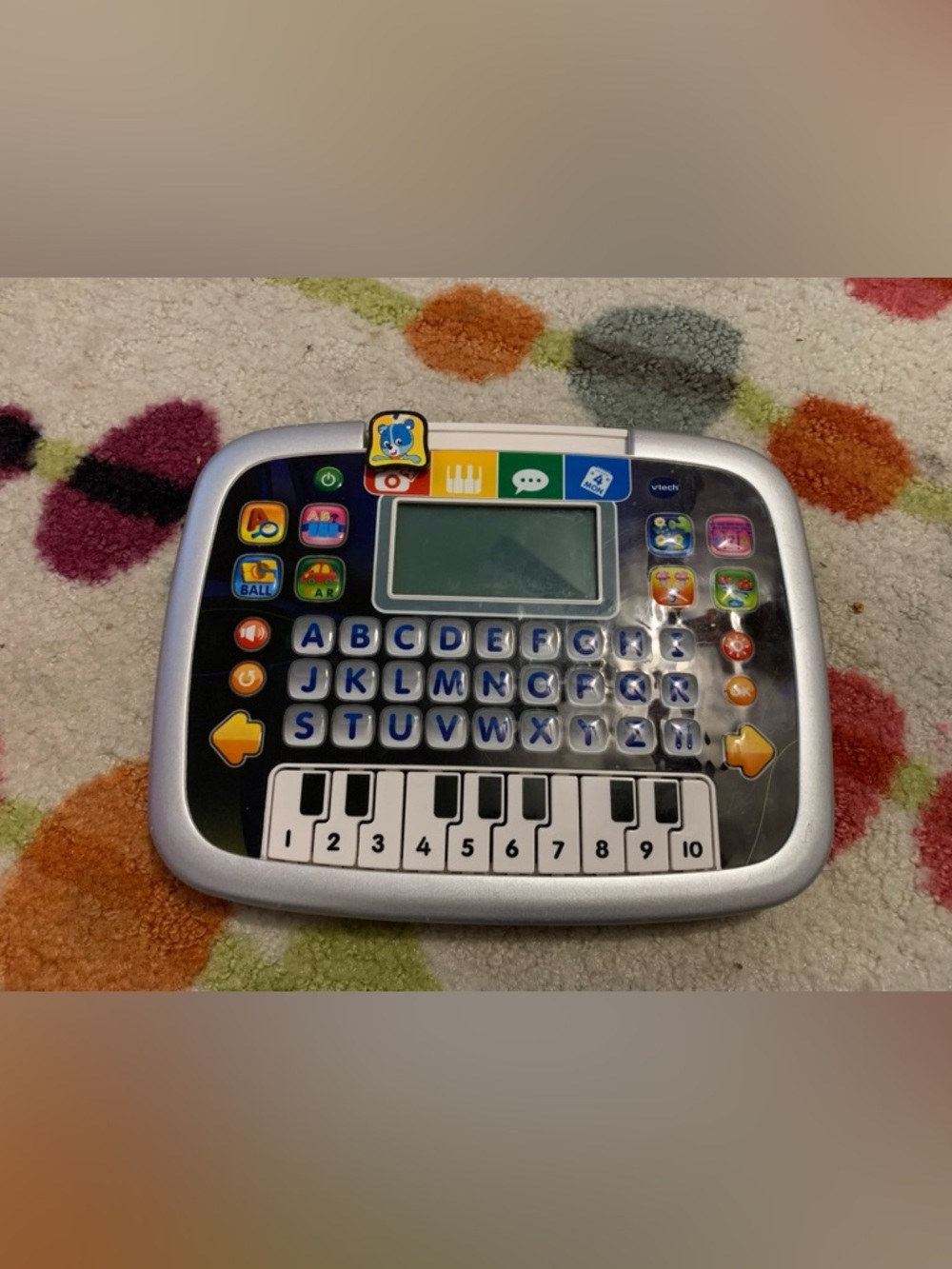 VTech Kids Learning Keyboard - Black and Silver